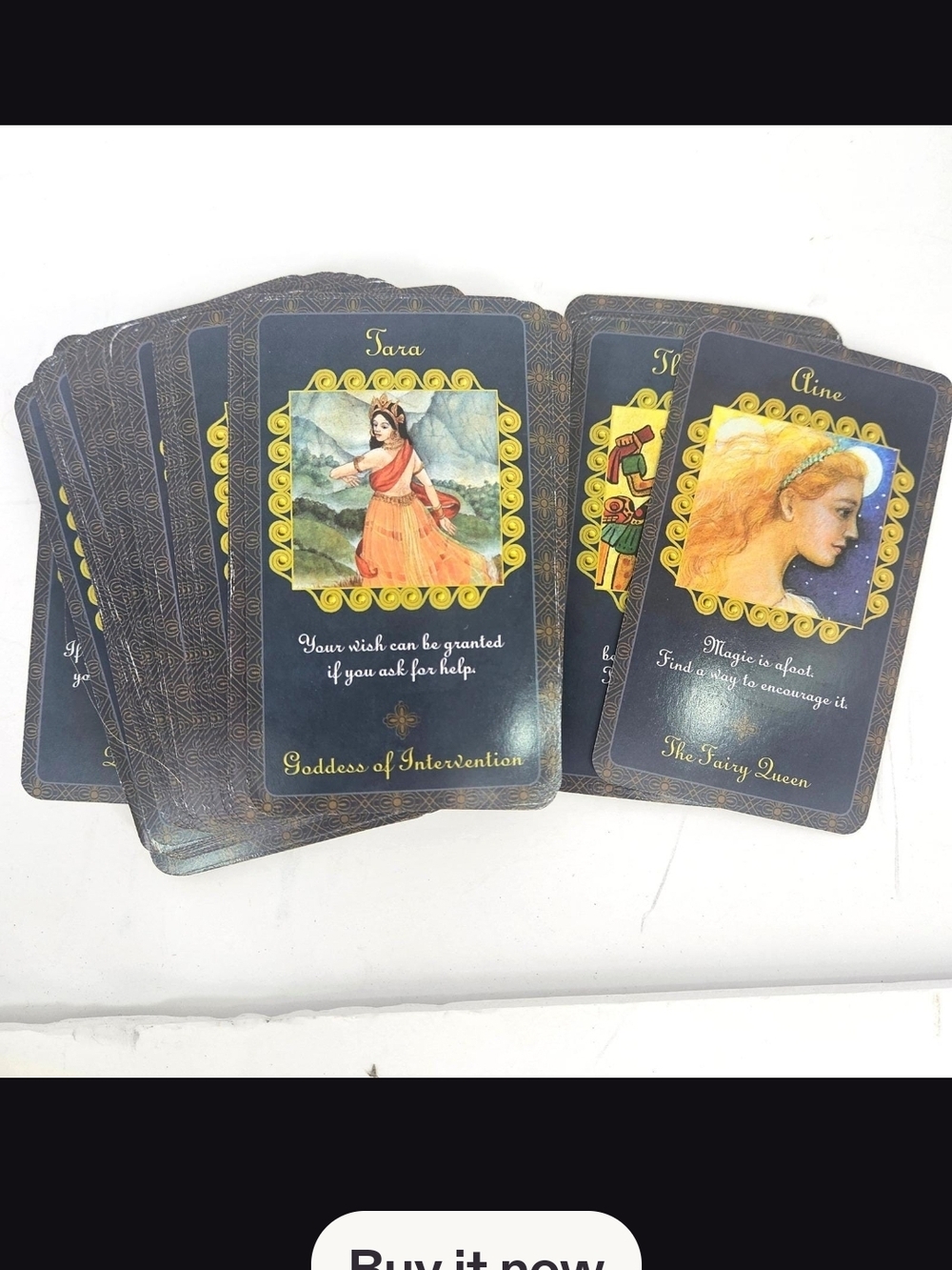 Goddess Inspiration Oracle Deck- With Guidebook- Out Of Print. - Picture 7 of 11
